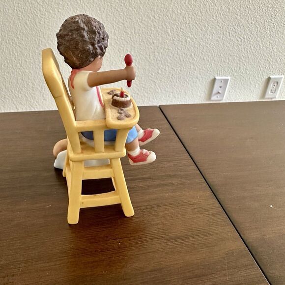 2002 Little Pride & Joys African American Boy Dog “Baby’s First” Figure Willitts - Picture 6 of 8